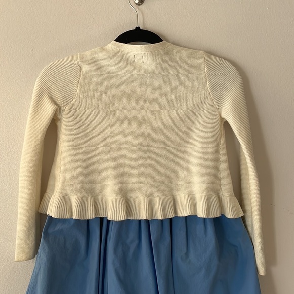 Tea Cream knit cardigan with ruffle detail - Picture 3 of 4